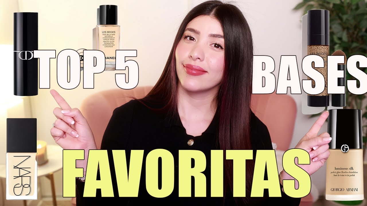 TOP 5 de BASES de MAQUILLAJE 2024⭐️VaneVane