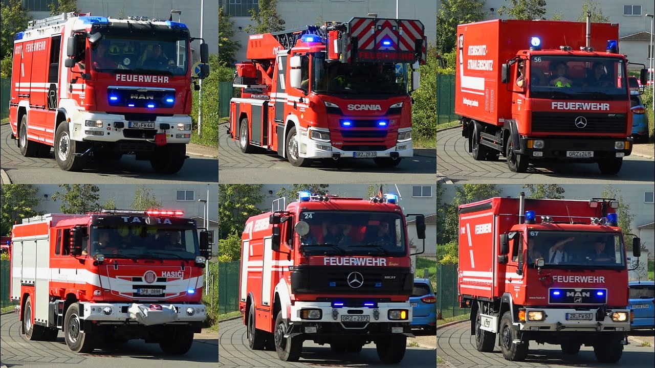 🚨 [Großeinsatz nach Unwetter] Einsatz für die Feuerwehr Zeulenroda und Hasiči Nýřany 🚨