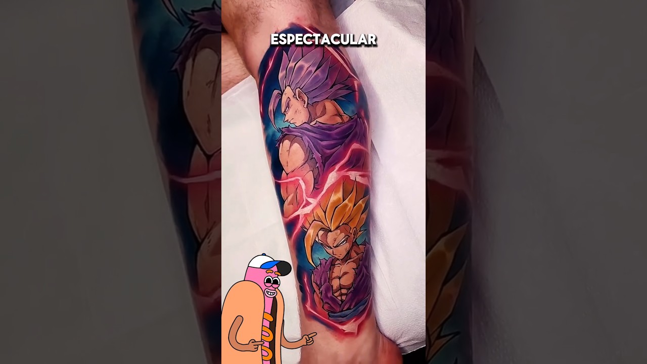 El mejor tatuaje del mundo SI EXISTE! 💖 #tattoo #tatuador #tatuaje #tatuajes #humor #anime