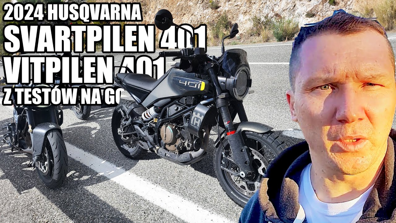 Husqvarna Svartpilen 401 i Vitpilen 401 na rok 2024. Co się zmieniło? Opinia na gorąco z testu
