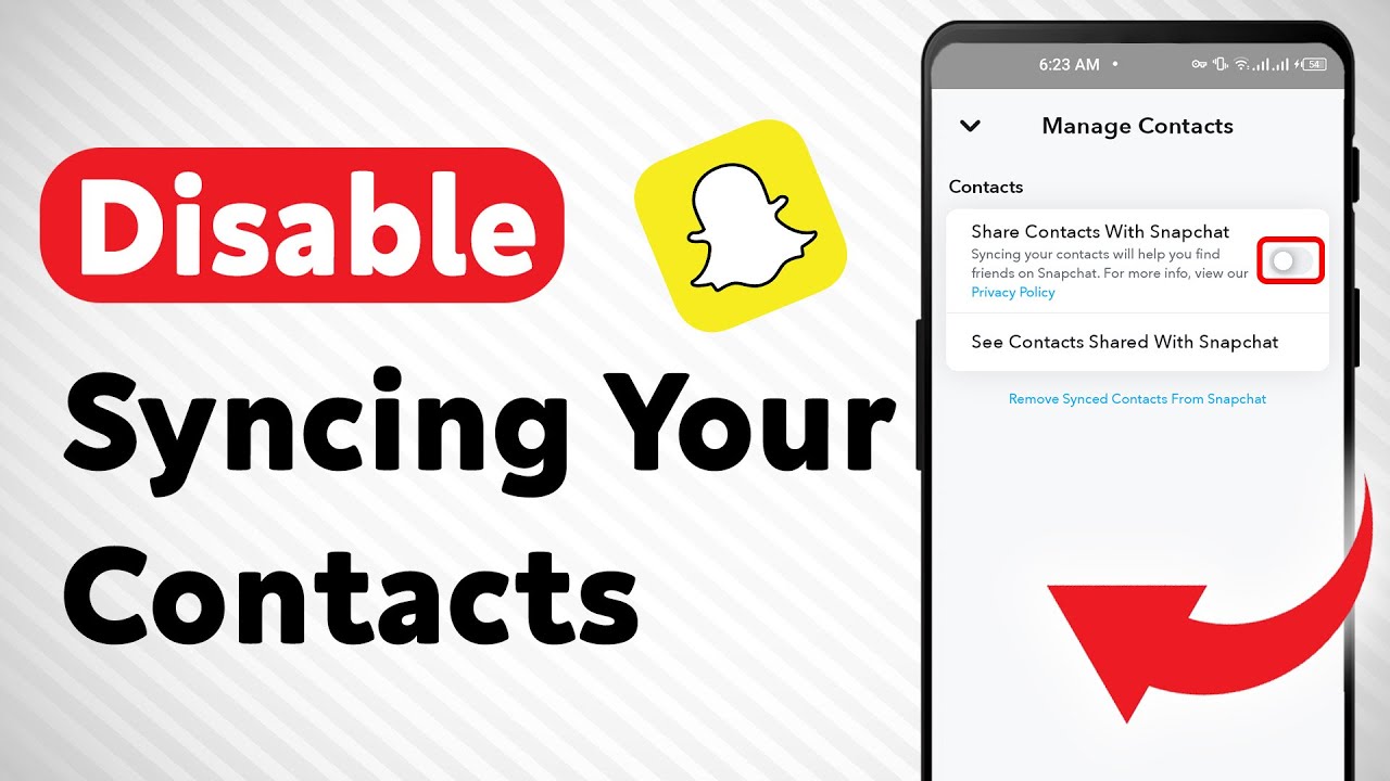 How To Disable Syncing Your Contacts on Snapchat (Updated)