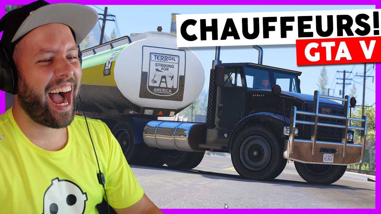 VRACHTWAGEN CHAUFFEURS GTA V met MODS!