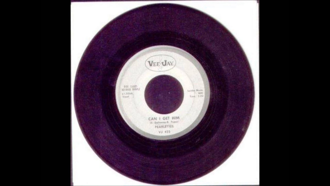 PEARLETTES - CAN I GET HIM / NEVER BE ANOTHER BOY LIKE YOU - GO 712 / VEE JAY 422 - 1961