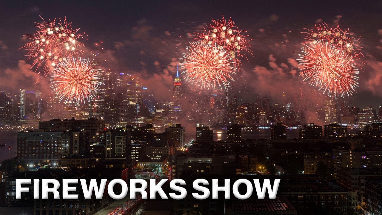 Live: Fireworks light up the sky in celebration of Independence Day