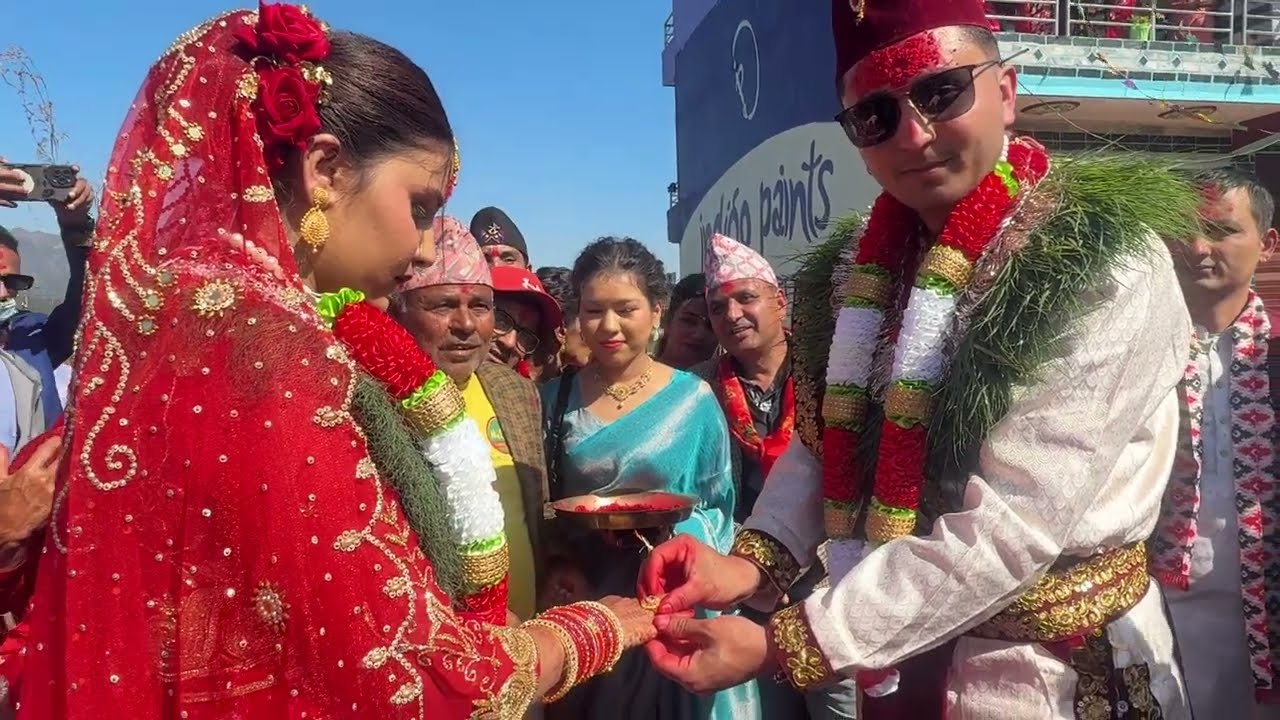 Nepali traditional wedding.