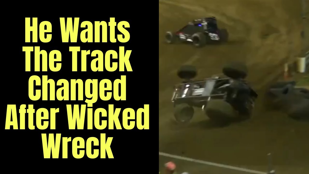 Briggs Danner Calls for Kokomo Speedway to Reconfigure Track After Wicked Wreck