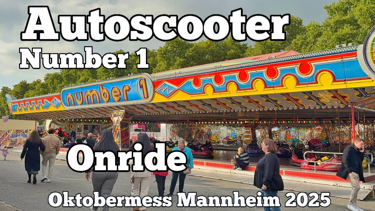 Autoscooter Number One - Haas - Onride | Oktobermess Mannheim 2025
