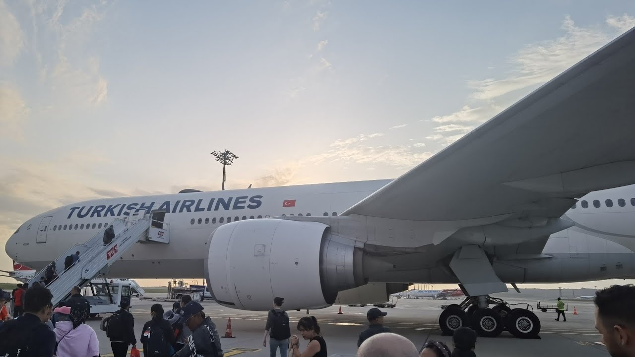 Jakarta - Istanbul (CGK - IST) by Turkish Airlines TK-57 Airbus A350