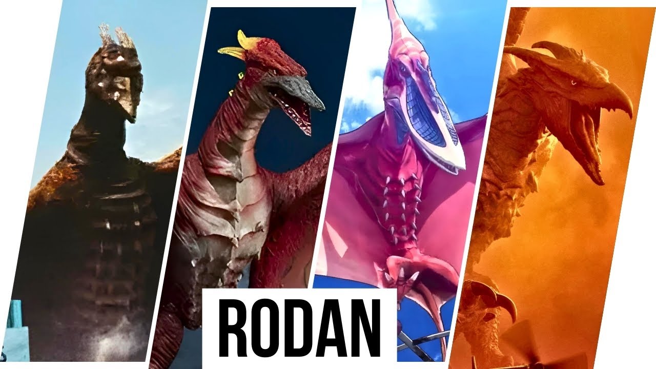 Rodan Evolution in Movies & TV Shows (1956-2023)