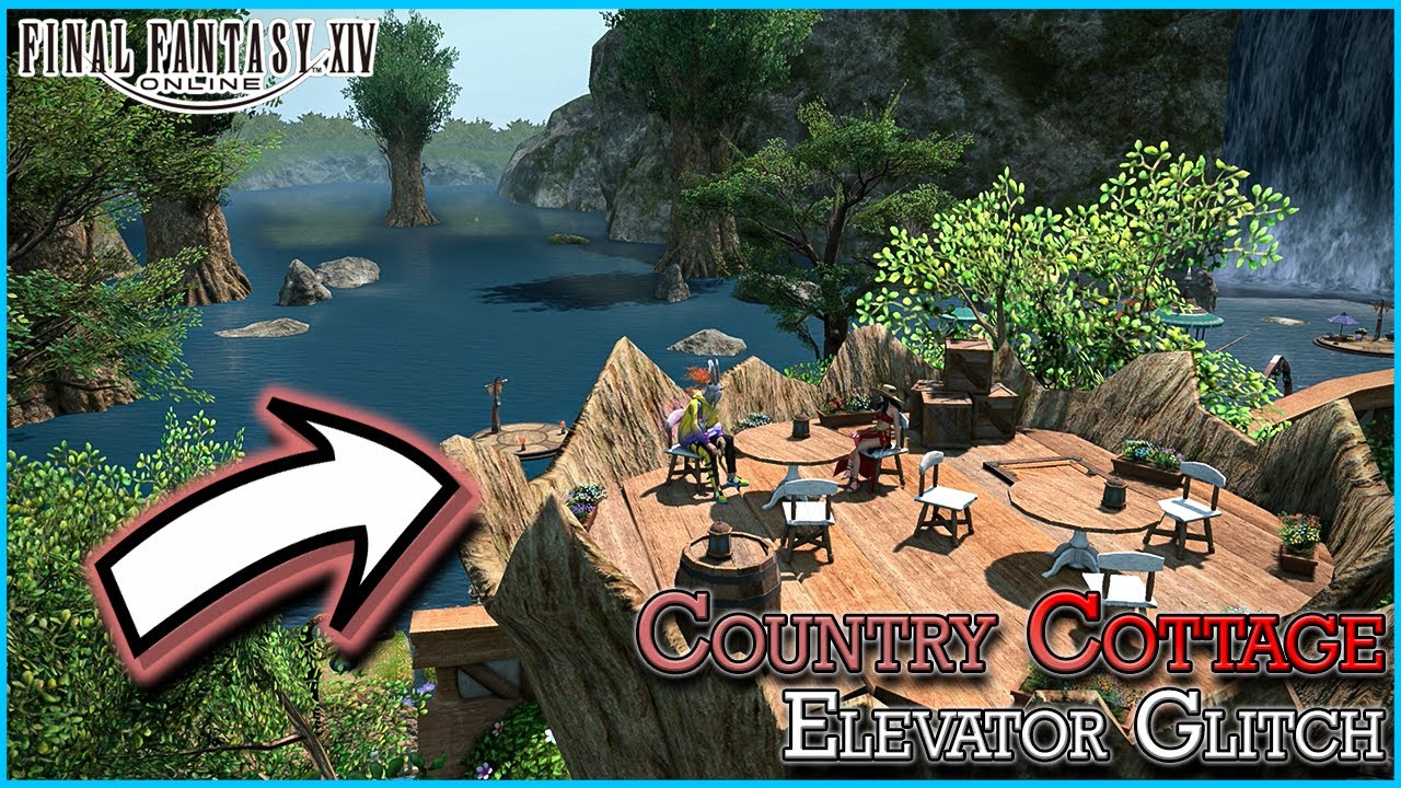 New Country Cottage Elevator Glitch (Medium) + House Tours | Final Fantasy XIV