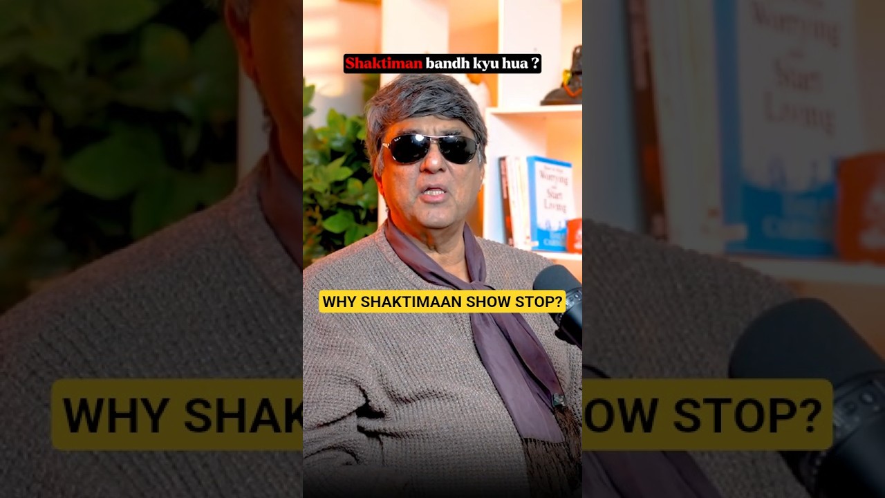 The REAL Reason Shaktimaan Ended - Mukesh Khanna Reveals