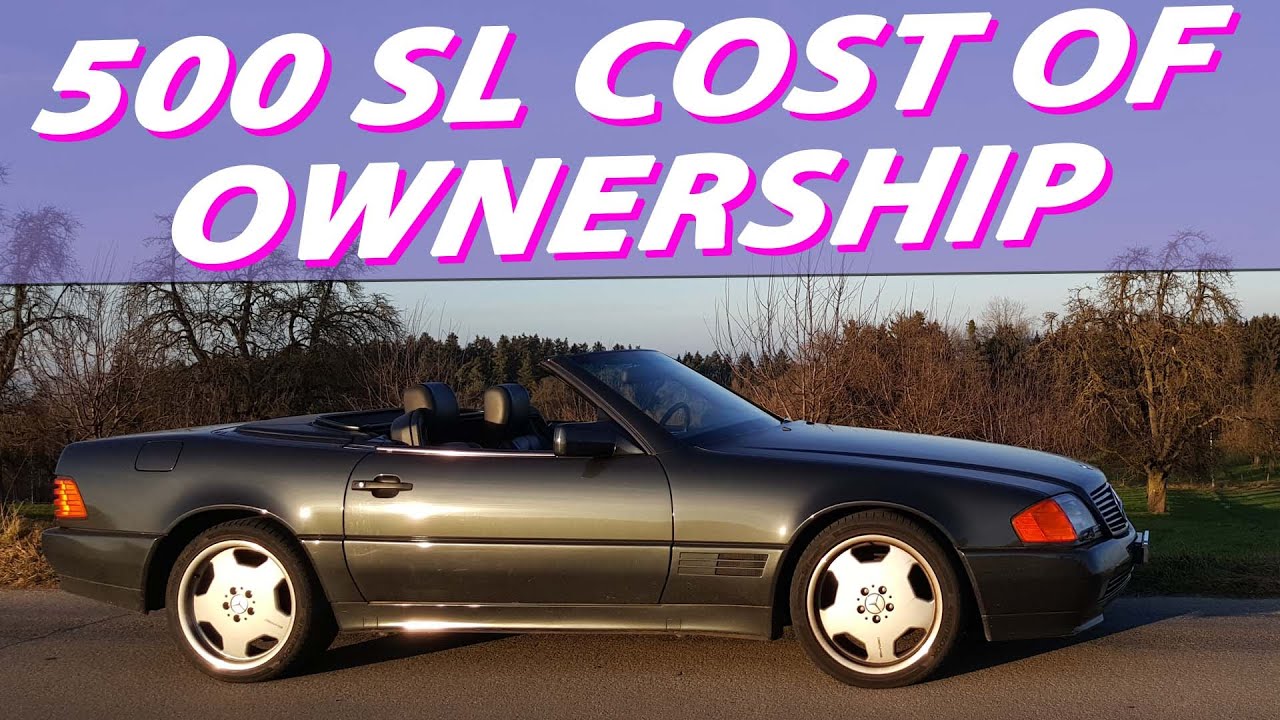 How expensive was it to own a 1991 Mercedes 500 SL? Total Cost of Ownership [TCO]