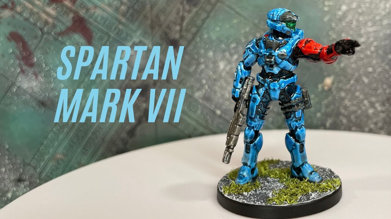 How to Paint Spartan MK VII: Halo Flashpoint