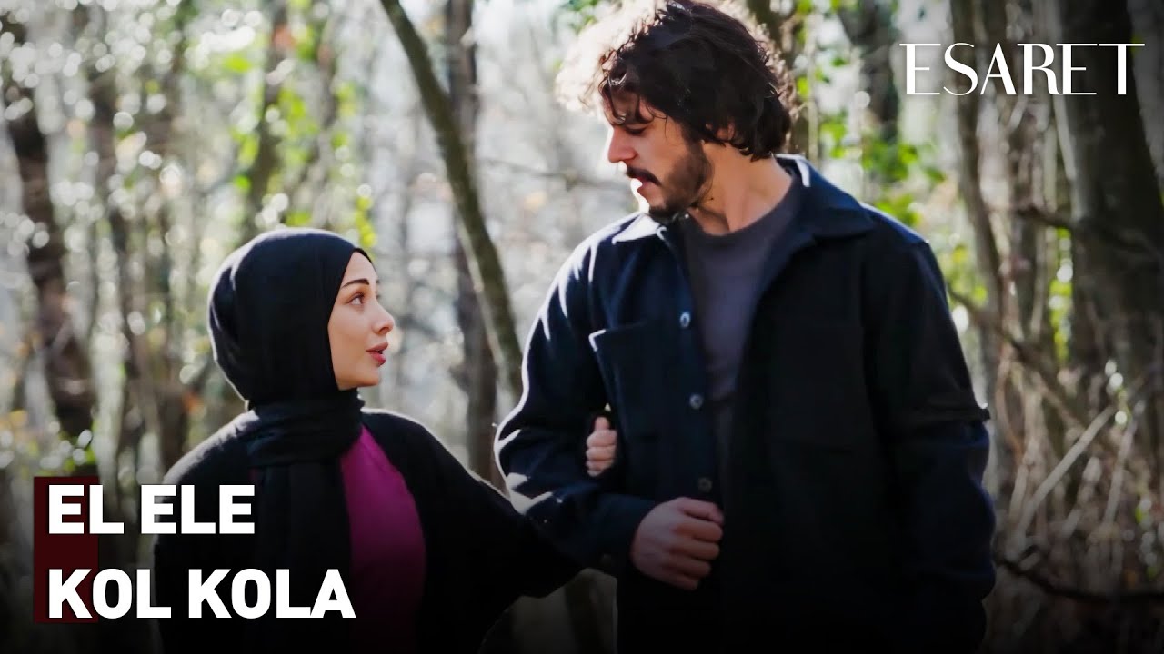 Aziz ve Elif İlk Kez El Ele Göz Göze | Esaret Dizisi
