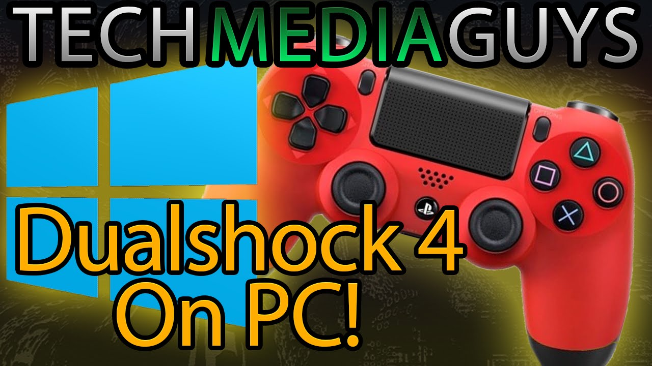 How To Use A Dualshock 4 Controller On PC! PS4 Controller On Windows