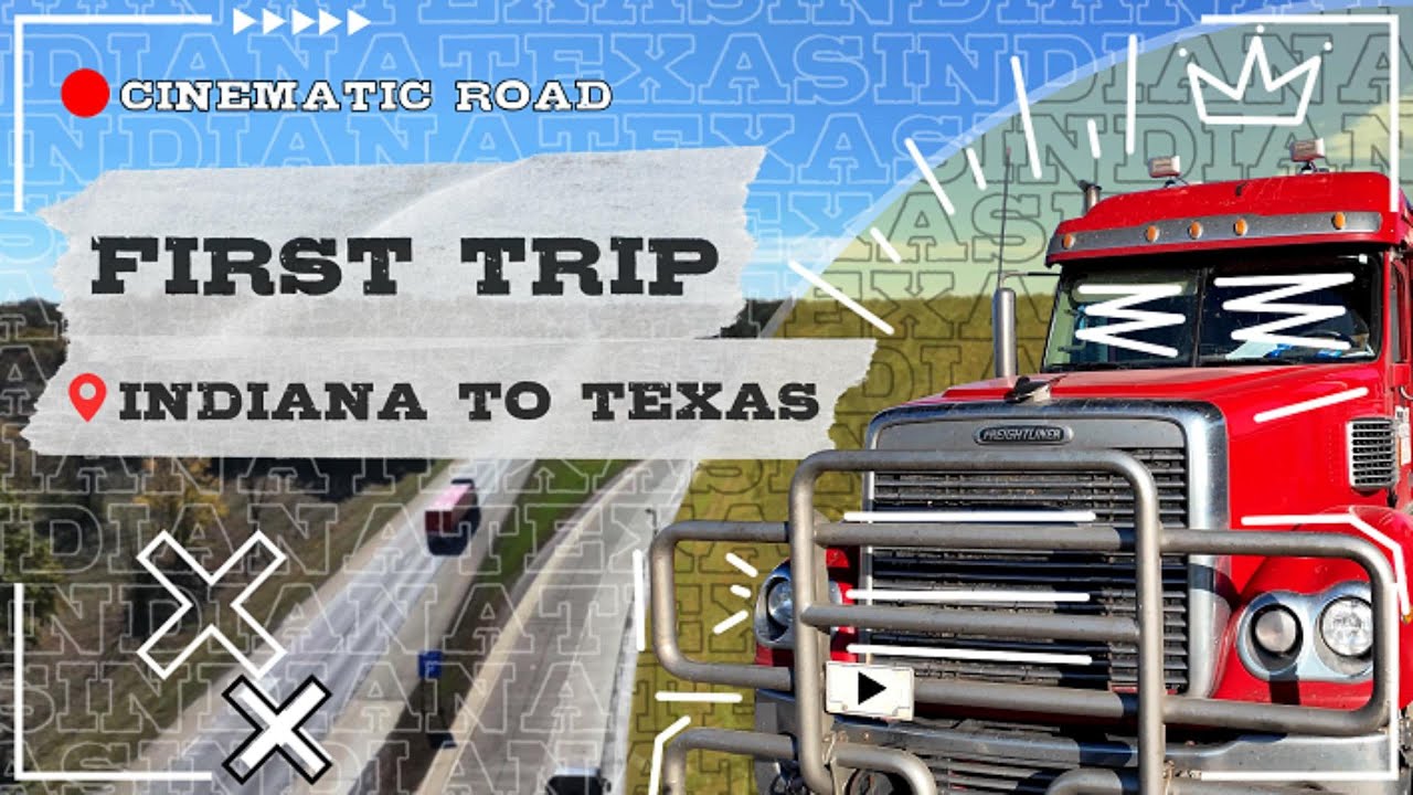 Первая поездка | Indiana - Texas | Ночной пикап