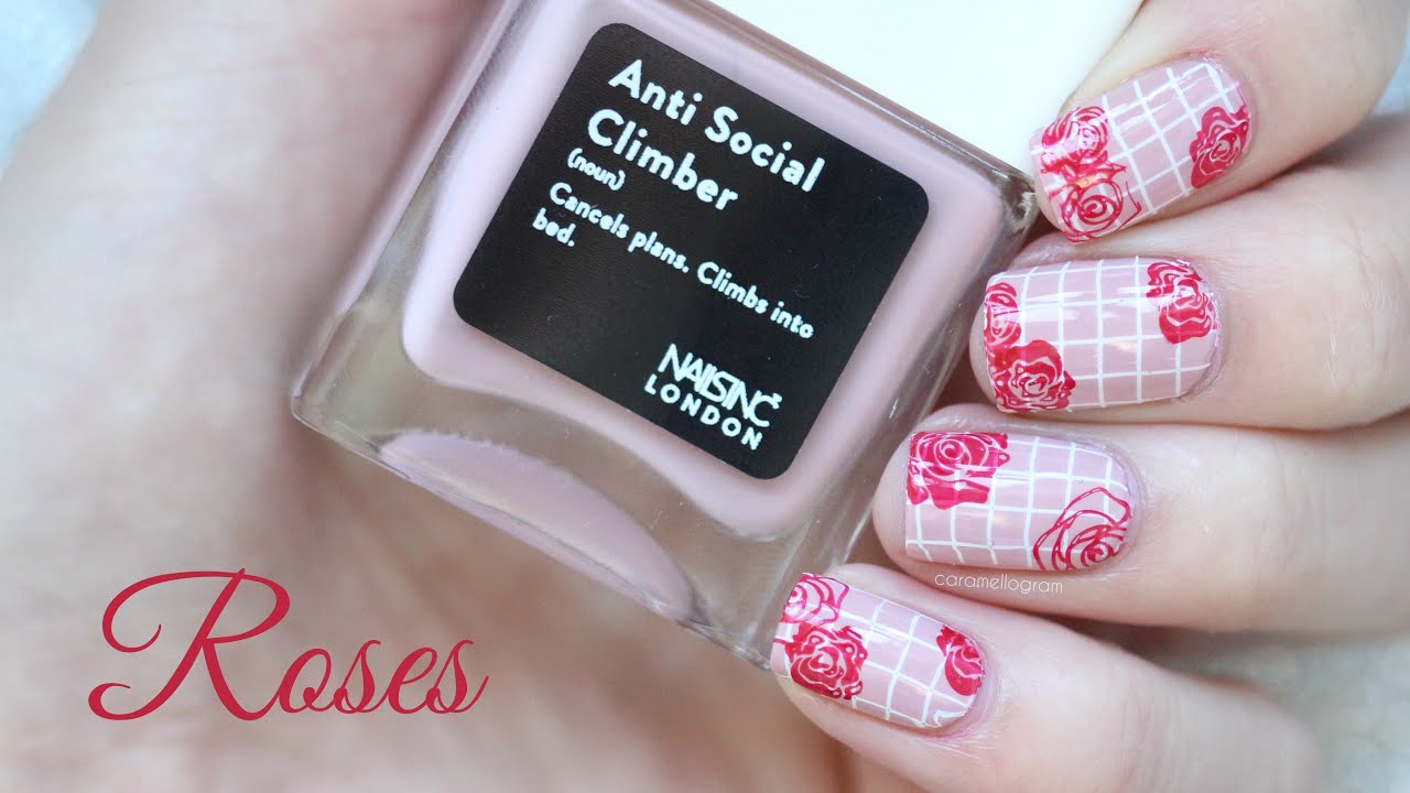 Nails Inc Life Hack Roses || caramellogram