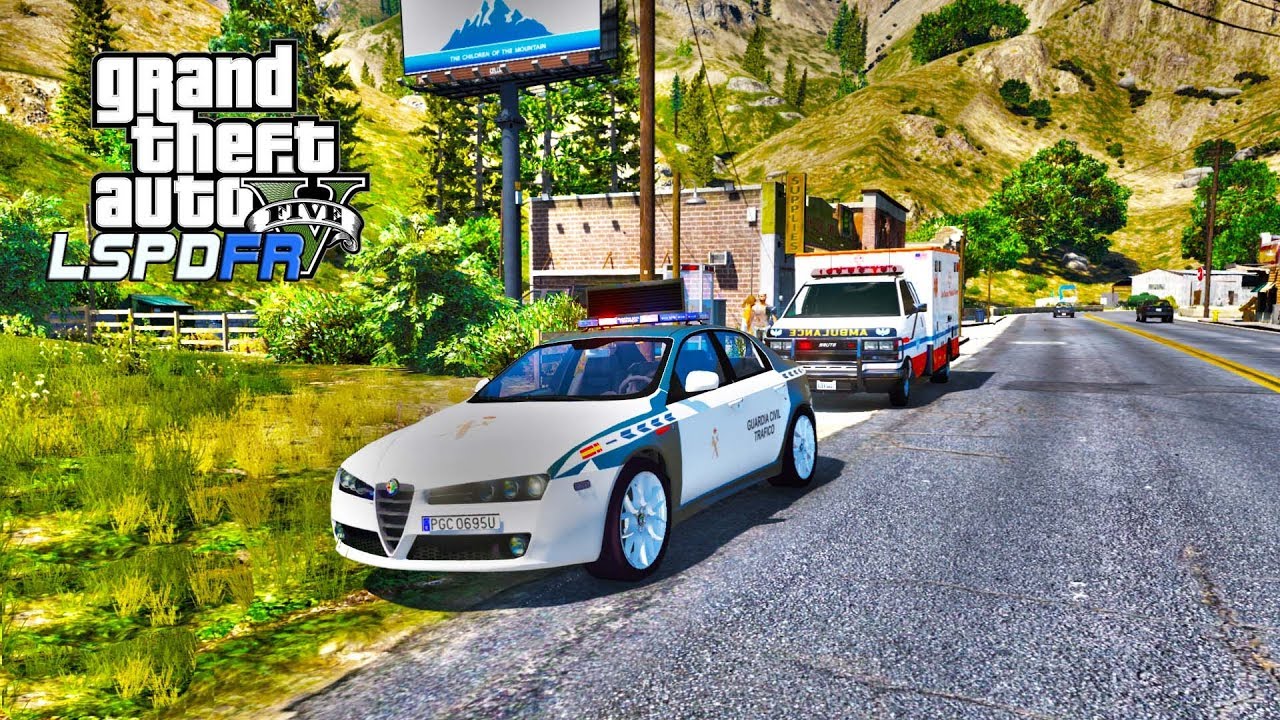 🚔 LSPDFR | DIA 498 | GUARDIA CIVIL -  PATRULLANDO EL MONTE!