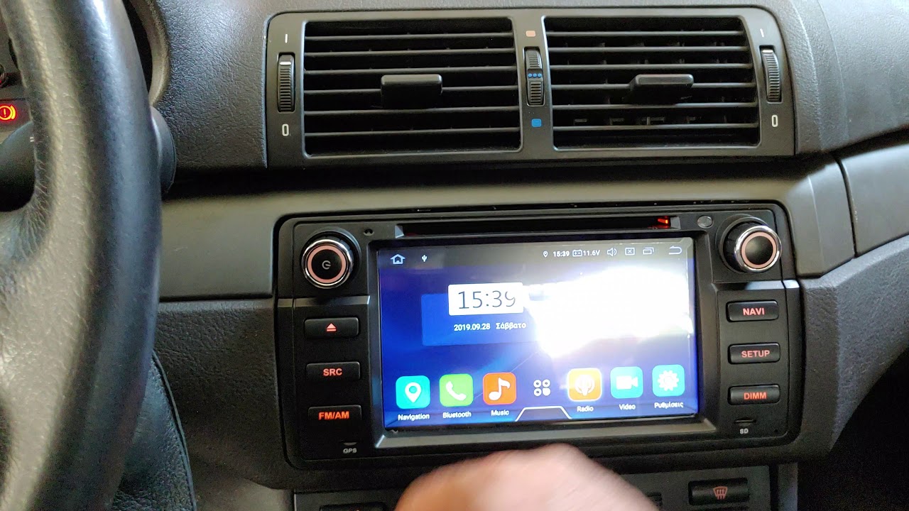 Bmw E46   mod. 1998-2005  οθονη Android 9 και καμερα