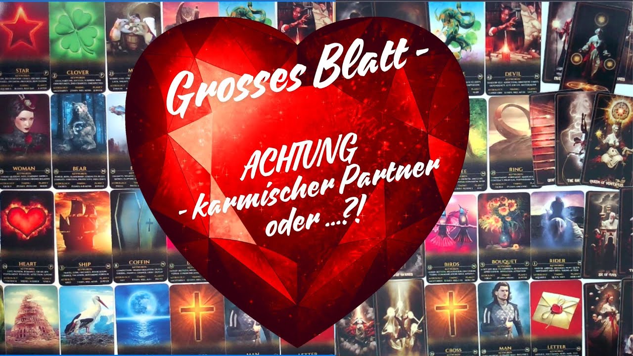 GROSSES BLATT - ACHTUNG PRÜFUNG! KARMISCHER PARTNER BRINGT DEIN LEBEN DURCHEINANDER!! ZUSATZANALYSE!