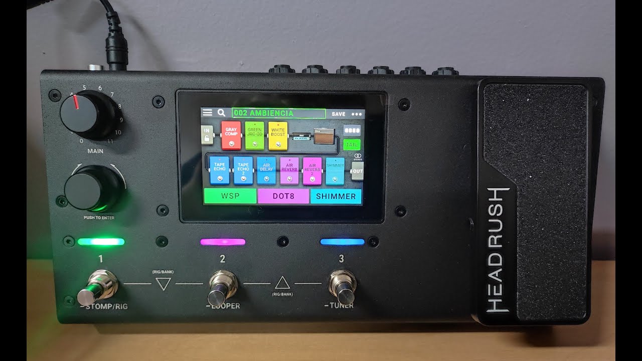 Headrush MX5 - Adicionando Backing Tracks ou Pads