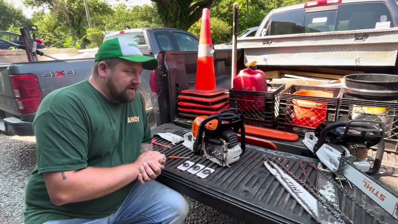 Stihl ms 400 3/8 chain vs .325 chain