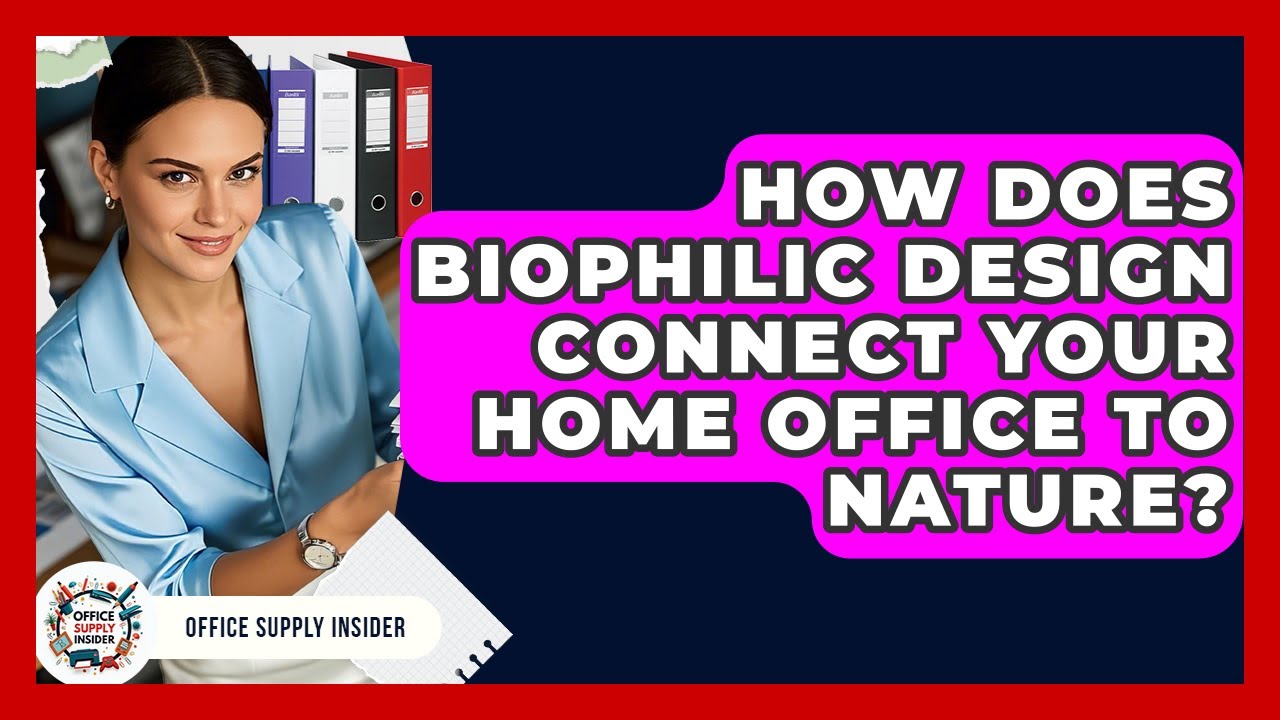 How Does Biophilic Design Connect Your Home Office To Nature? - Office Supply Insider