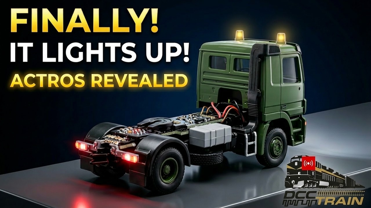 CarMotion MB Actros Detailed Assembly and First Look