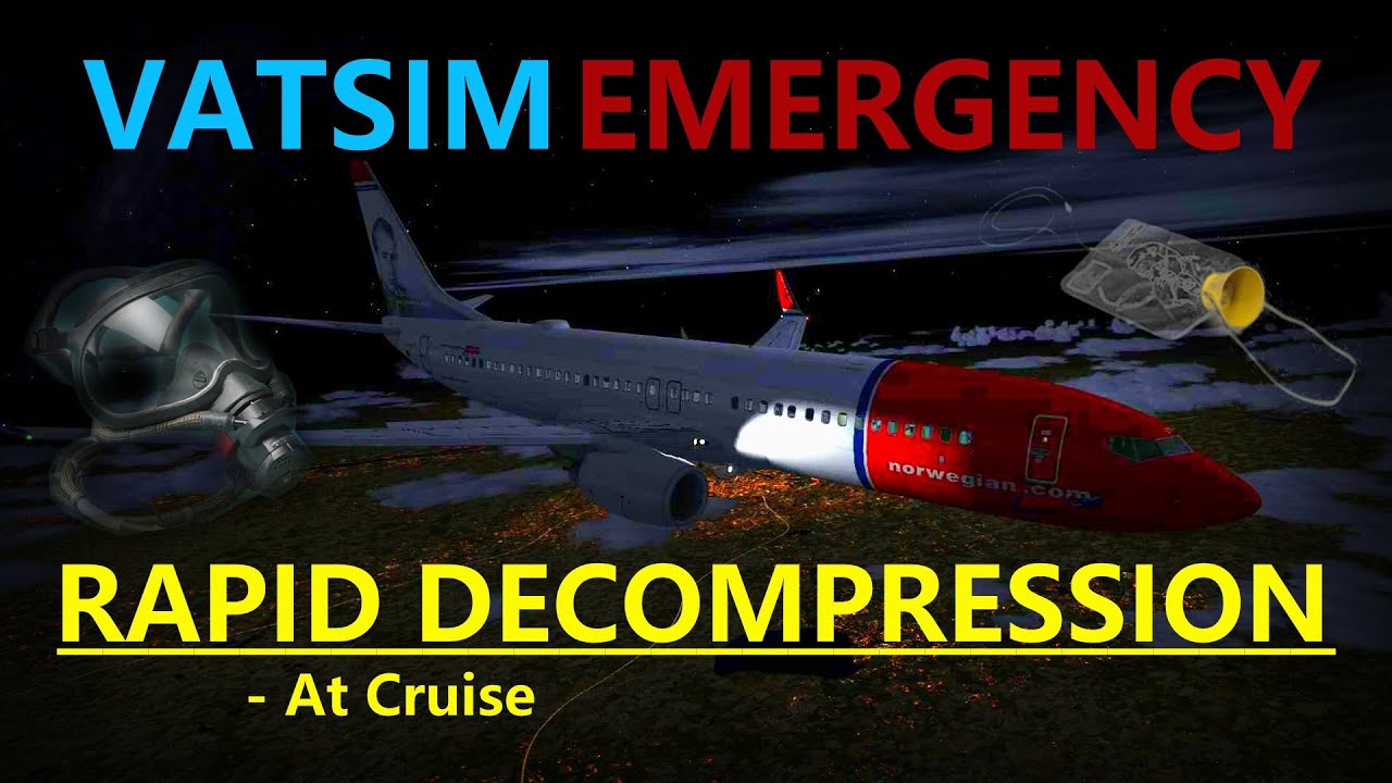 Rapid Decompression | VATSIM Emergency Ep. 4 | PMDG 737NG
