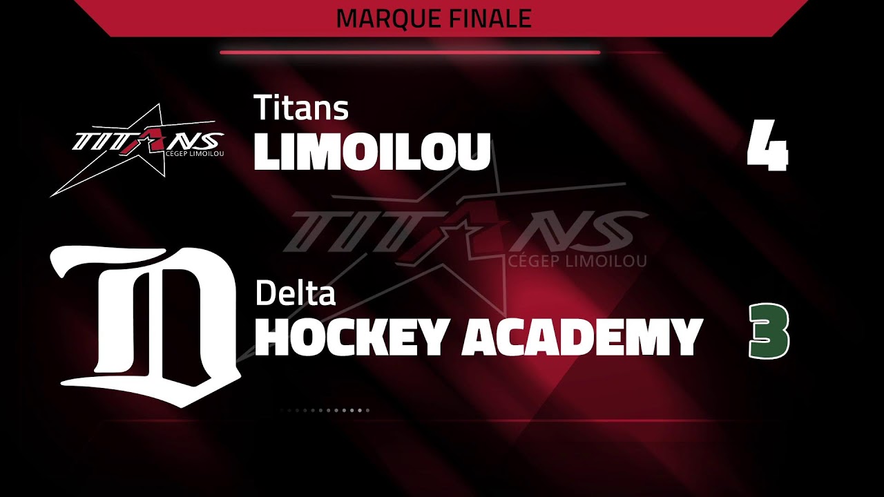 Tournoi de Québec - DF - Delta Hockey Academy vs Limoilou [08-02-2026]
