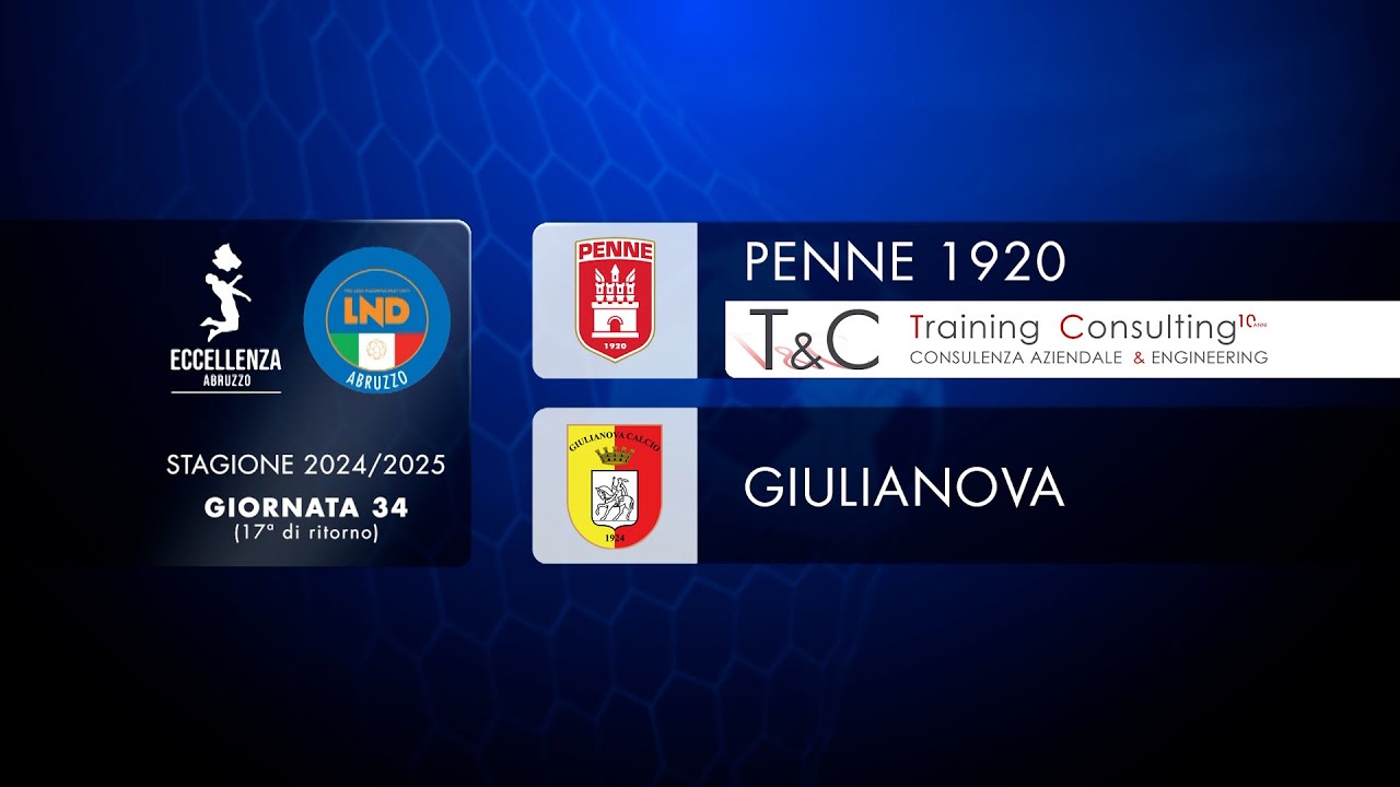 Eccellenza Abruzzo 34° giornata | Penne - Giulianova (2-2)