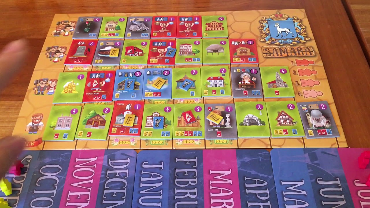 Board Game Reviews Ep #41: SAMARA