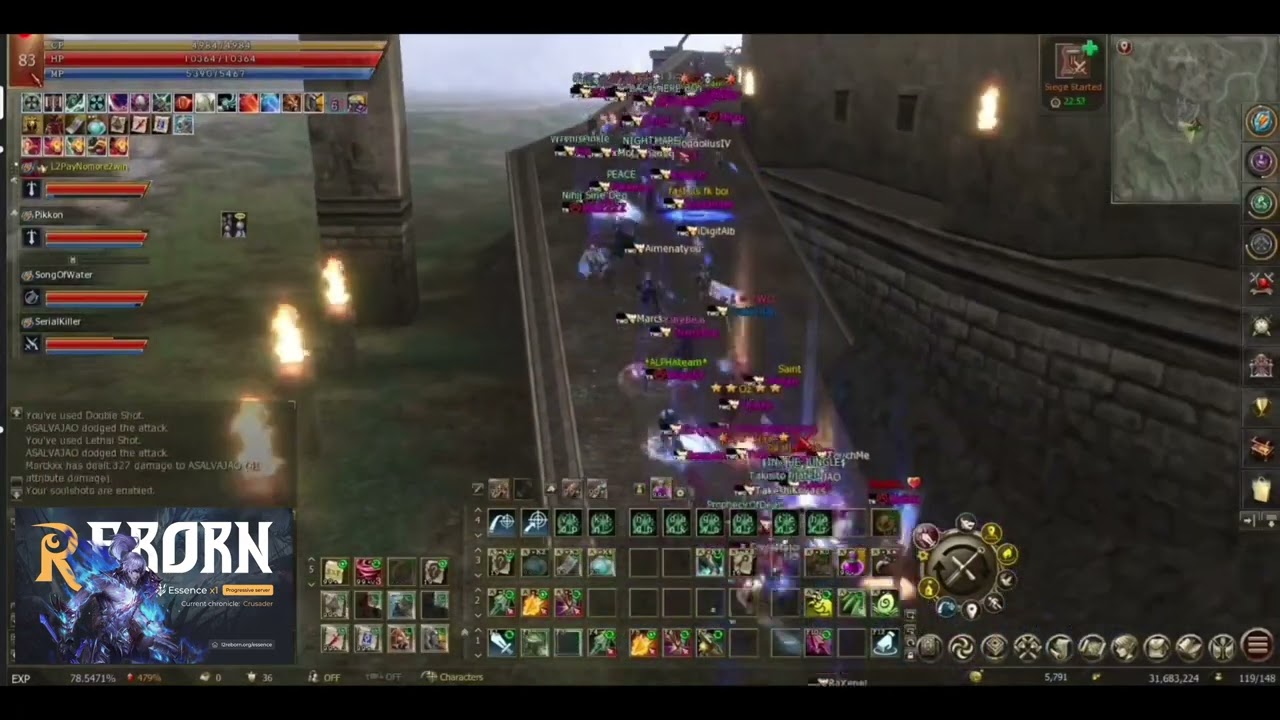 [L2Reborn Essence] Marckxx - Moskau Siege 07/05/2023