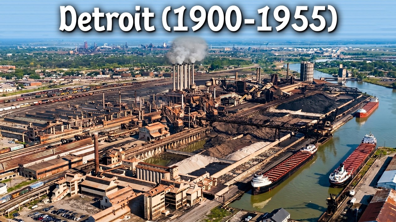 Detroit (1900-1955): How it Became the Richest Industrial City on Earth