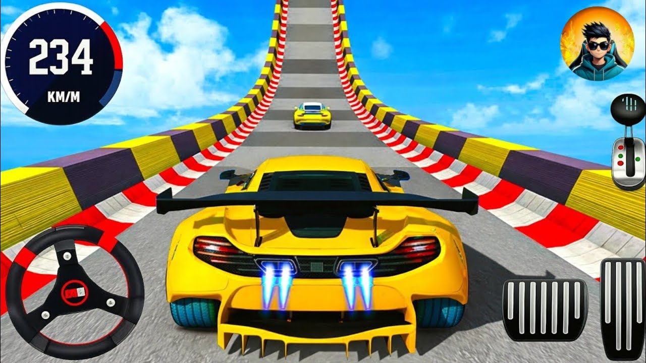 Impossible GT Car Stunt Racing - GT Car Stunt Master 3D - Android GamePlay