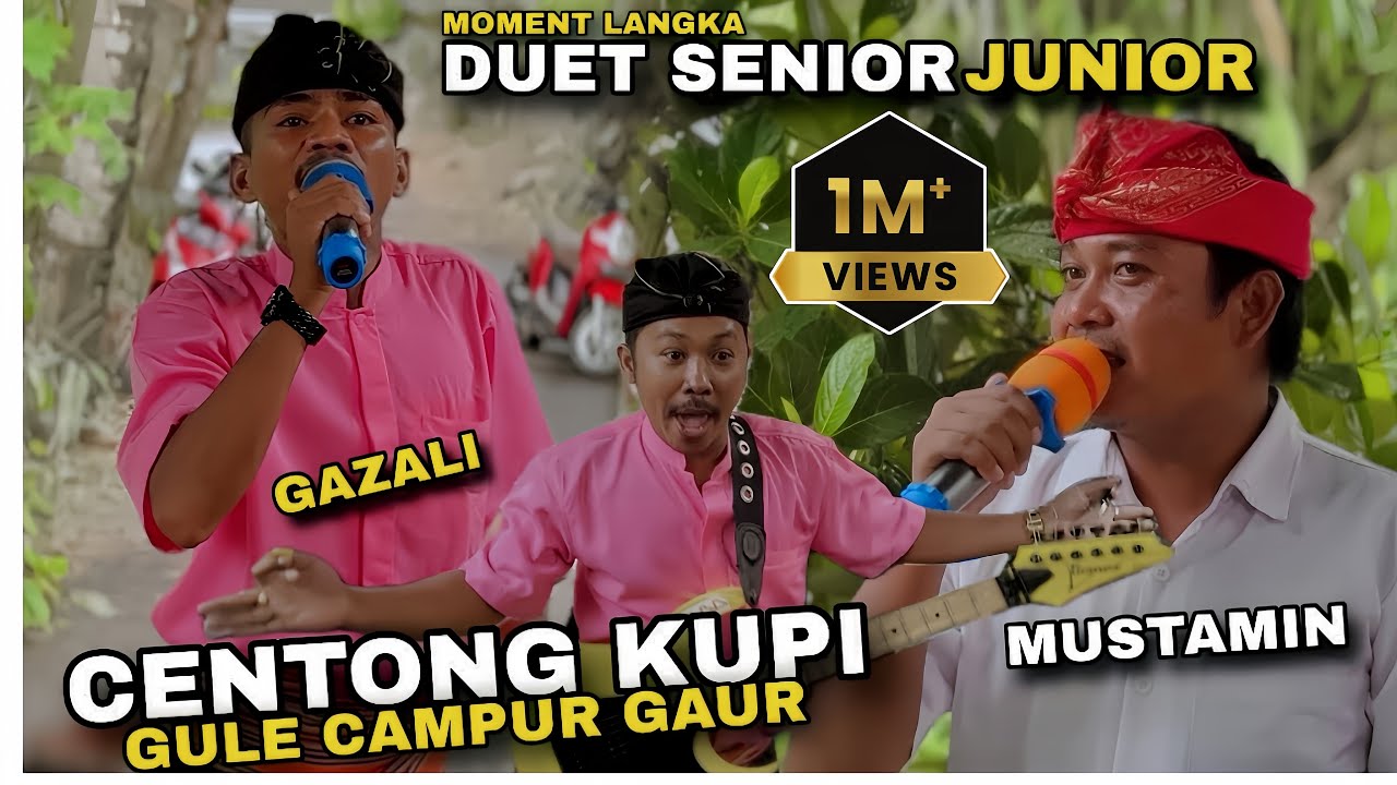 DUET LANGKA MUSTAMIN TEMU KARYA 05 & GAZALI ALBA 05 LAGU VIRAL CENTONG KUPI NDARAK GULE CAMPUR GAUR