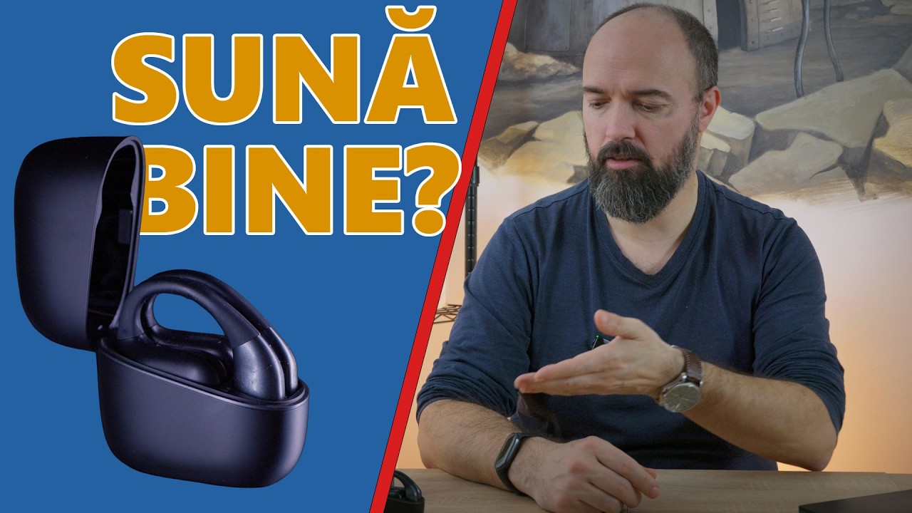Căști open ear: merită sau nu? Test Panasonic RB-F10