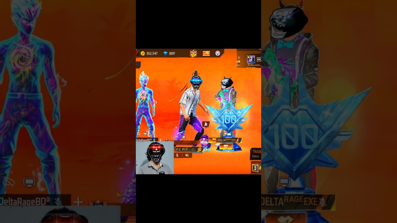 Difent Aura999+😱😈 #ff #shortsfeed #ffshorts #tondegamer