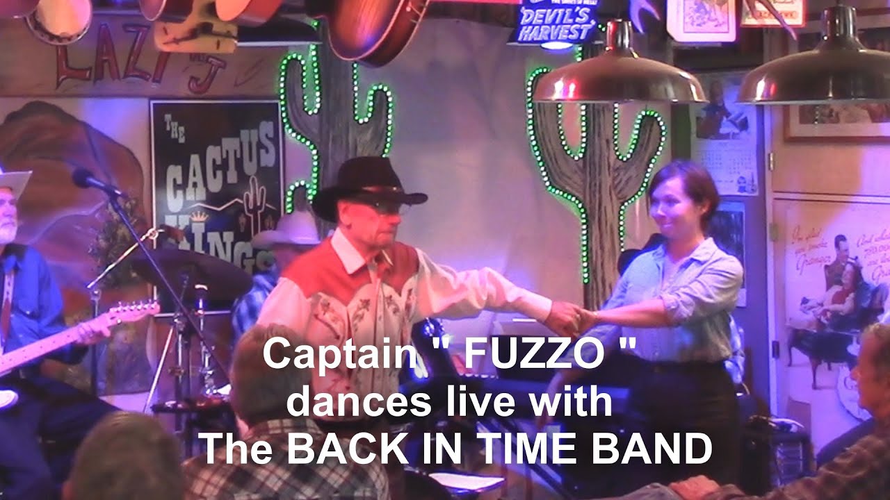 Fuzzo dances with The Back In Time Band