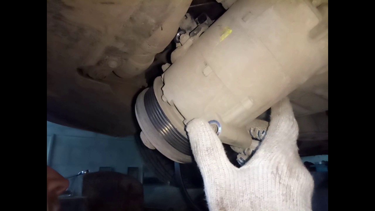 демонтаж генератора Fors Focus 2 1,8 KKDA