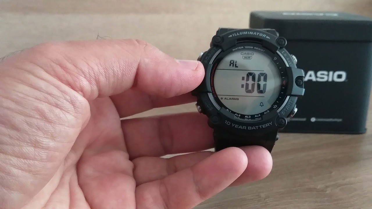 Casio ae 1500wh - 1avdf yeni dijital saat inceleme