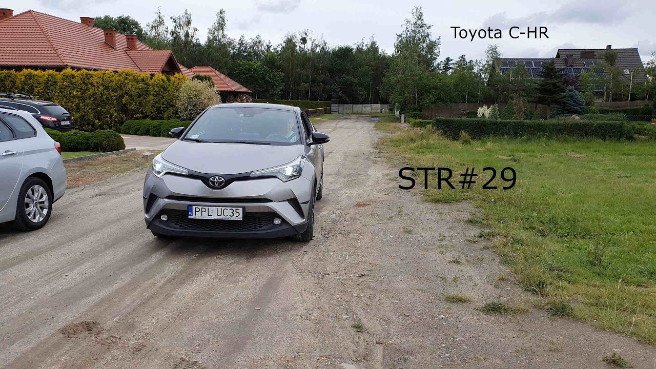 STR#29: Toyota C-HR 1.2 T - modny crossover z nieco ciemnym tyłem