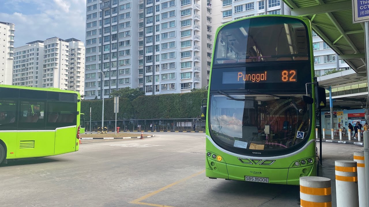 Joyride On Service 82 (Volvo B9TL SB3S3500E) (From 65061 Blk 298A To 69009 Punggol Int)