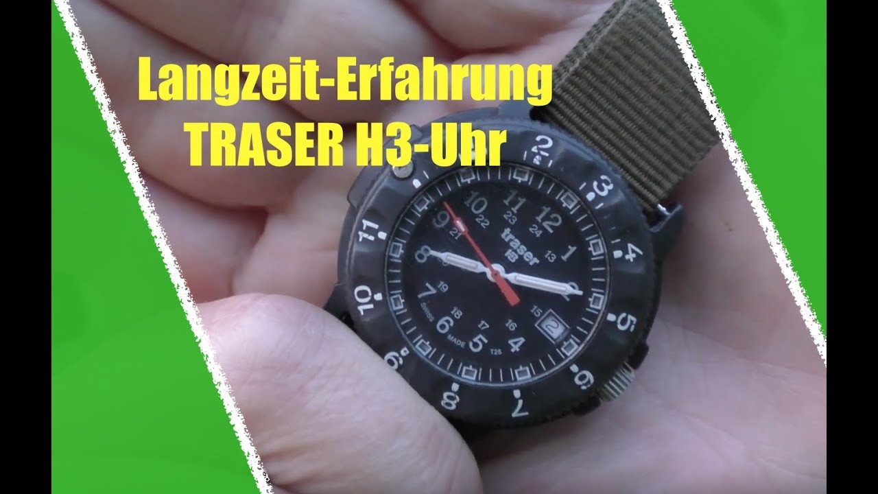 Traser H3 Uhr Langzeit-Erfahrung 8 Jahre!