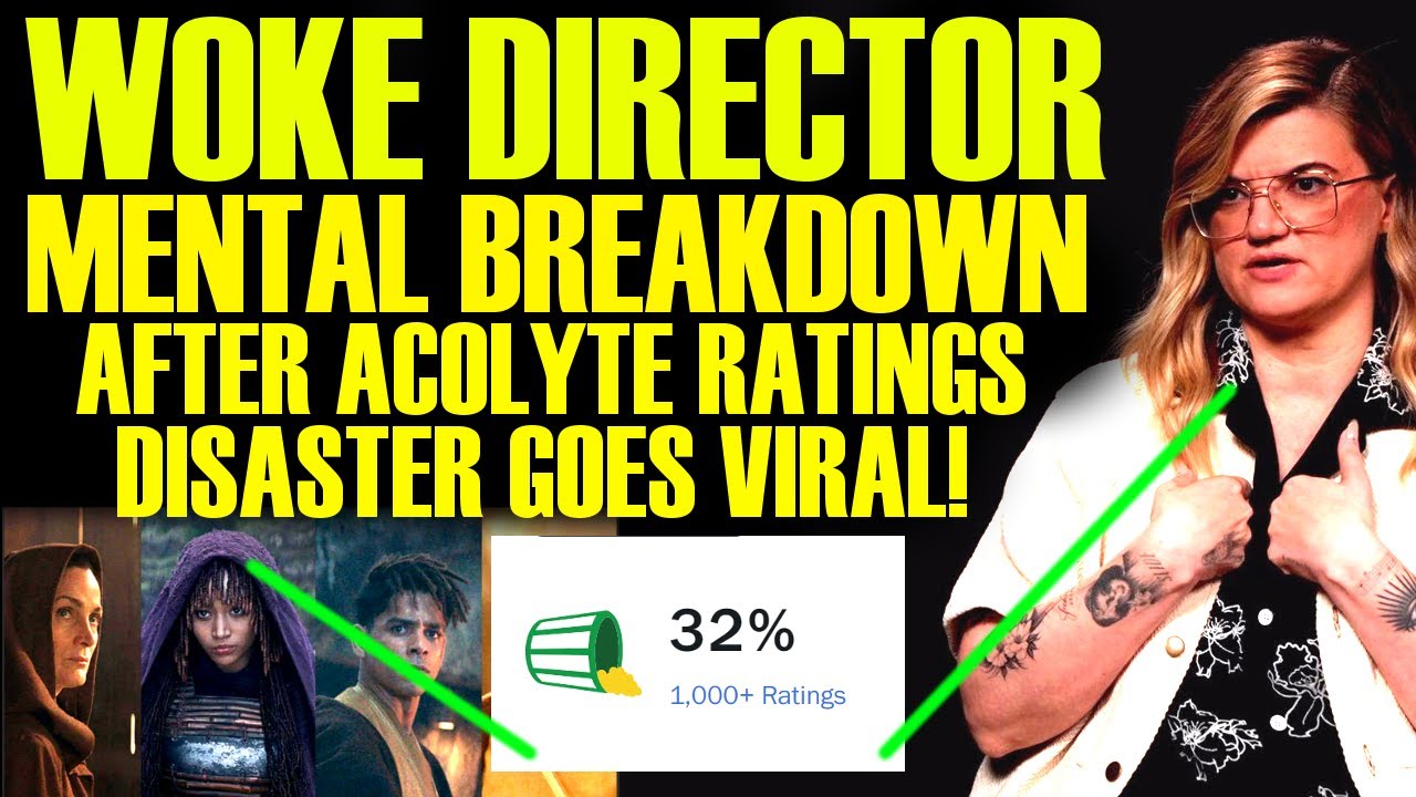 WOKE ACOLYTE DIRECTOR ATTACKS AFTER RATINGS DISASTER! LESLYE HEADLAND ENDS STAR WARS FOREVER!