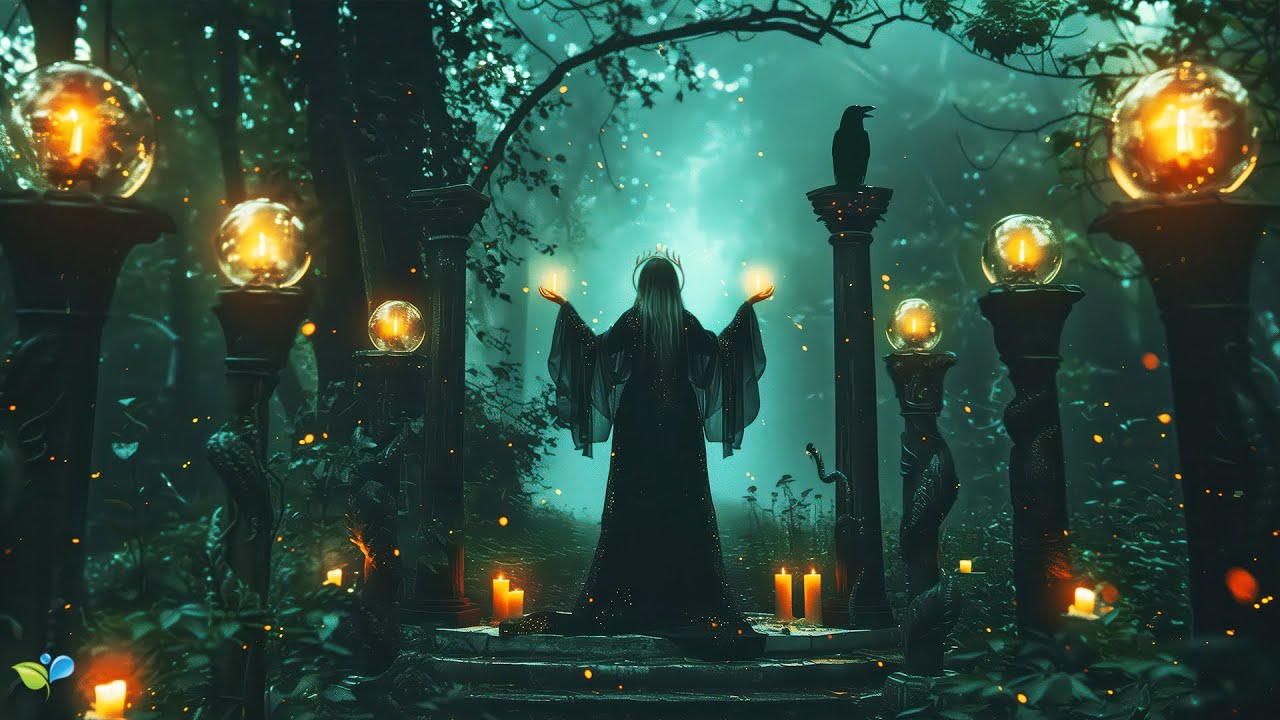 Ритуал леса Морриган 🌿 Кельтская фэнтезийная музыка - Ведьмина музыка