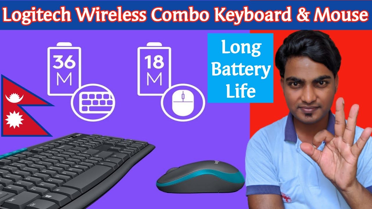 Logitech Wireless Combo MK275 Keyboard And Mouse Unboxing | Review | Price In Nepal