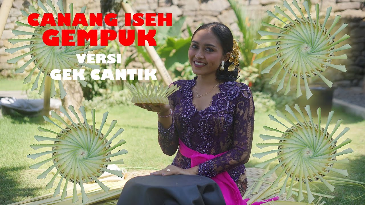 Tutorial membuat Canang Iseh