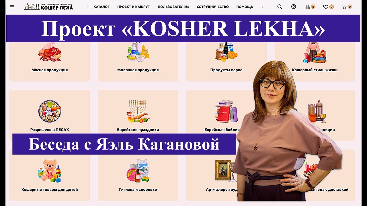 Arie Elinson.#643 Яэль Каганова. Проект «KOSHER LEKHA» .