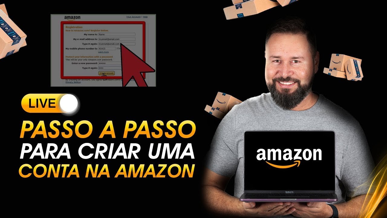 O passo a passo para criar a conta de vendedor na Amazon Americana